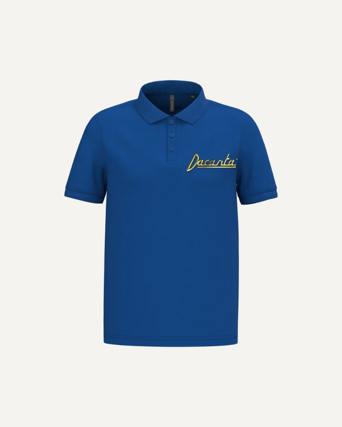 Polo piqué hombre personalizado con logo bordado