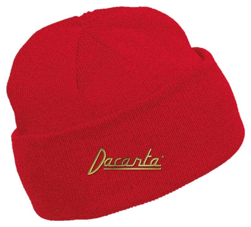 Gorro de punto bordado