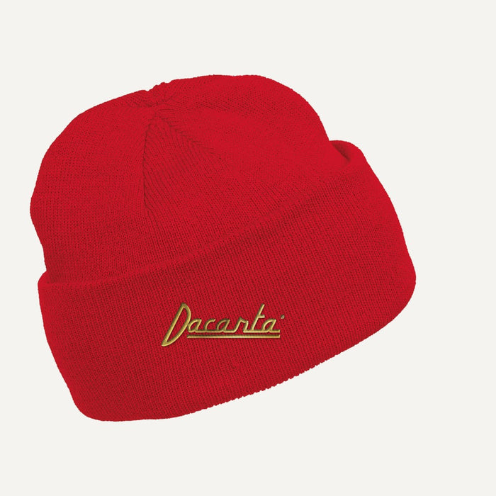 Gorro de punto bordado con logo Dacarta